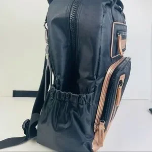 JJ Cole Bags Jj Cole Papago Pack Diaper Bag Black Rose Gold